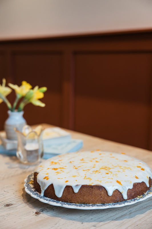 Citrus drizzle cake