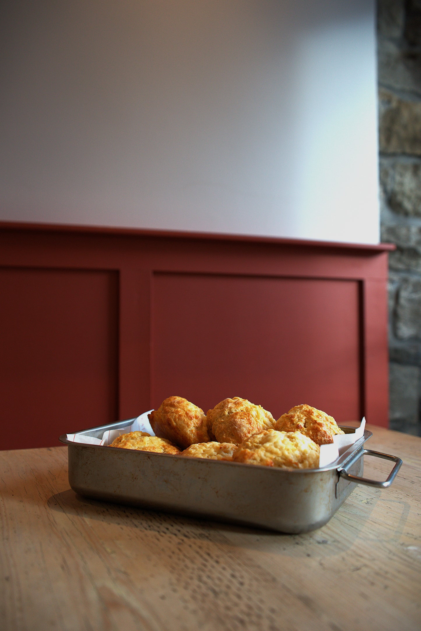 Kintyre cheddar cheese scones