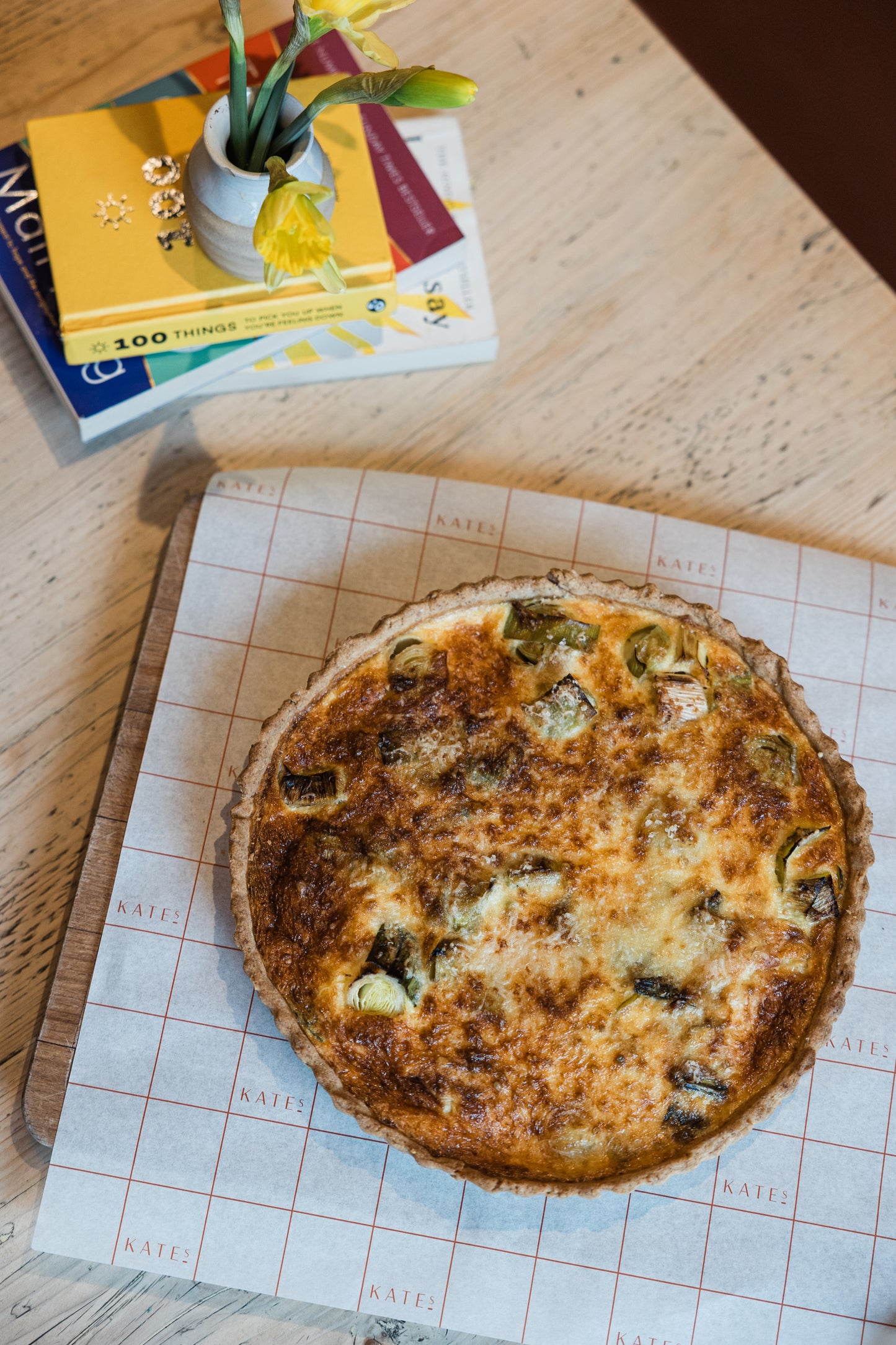 Savoury quiche