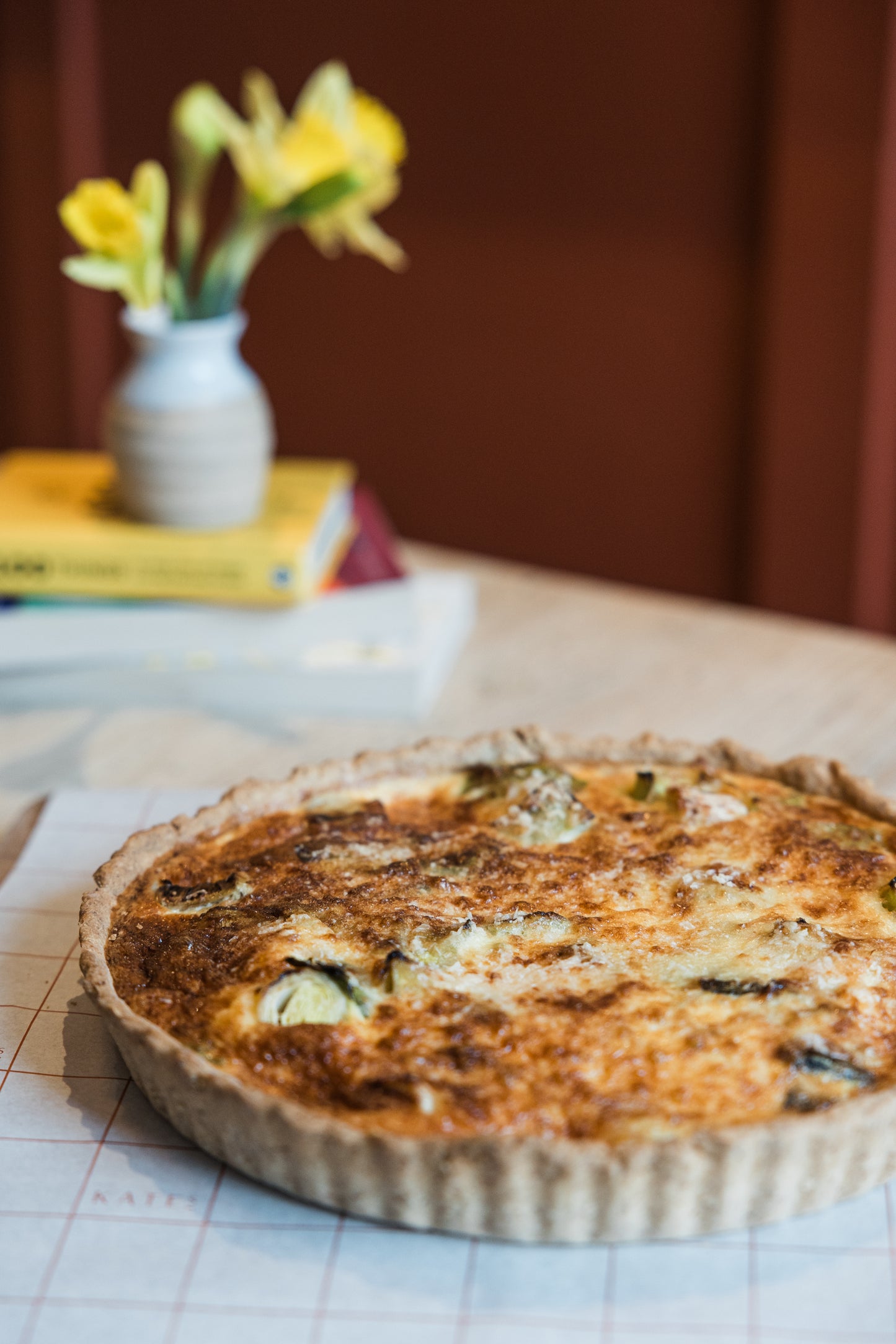 Savoury quiche